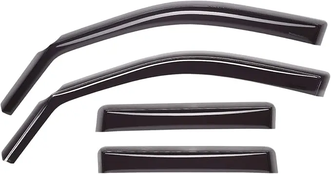 Weathertech 2005-15 Toyota Tacoma Front And Rear Window Deflectors -Pt# 82389 (Hp4-2) 1