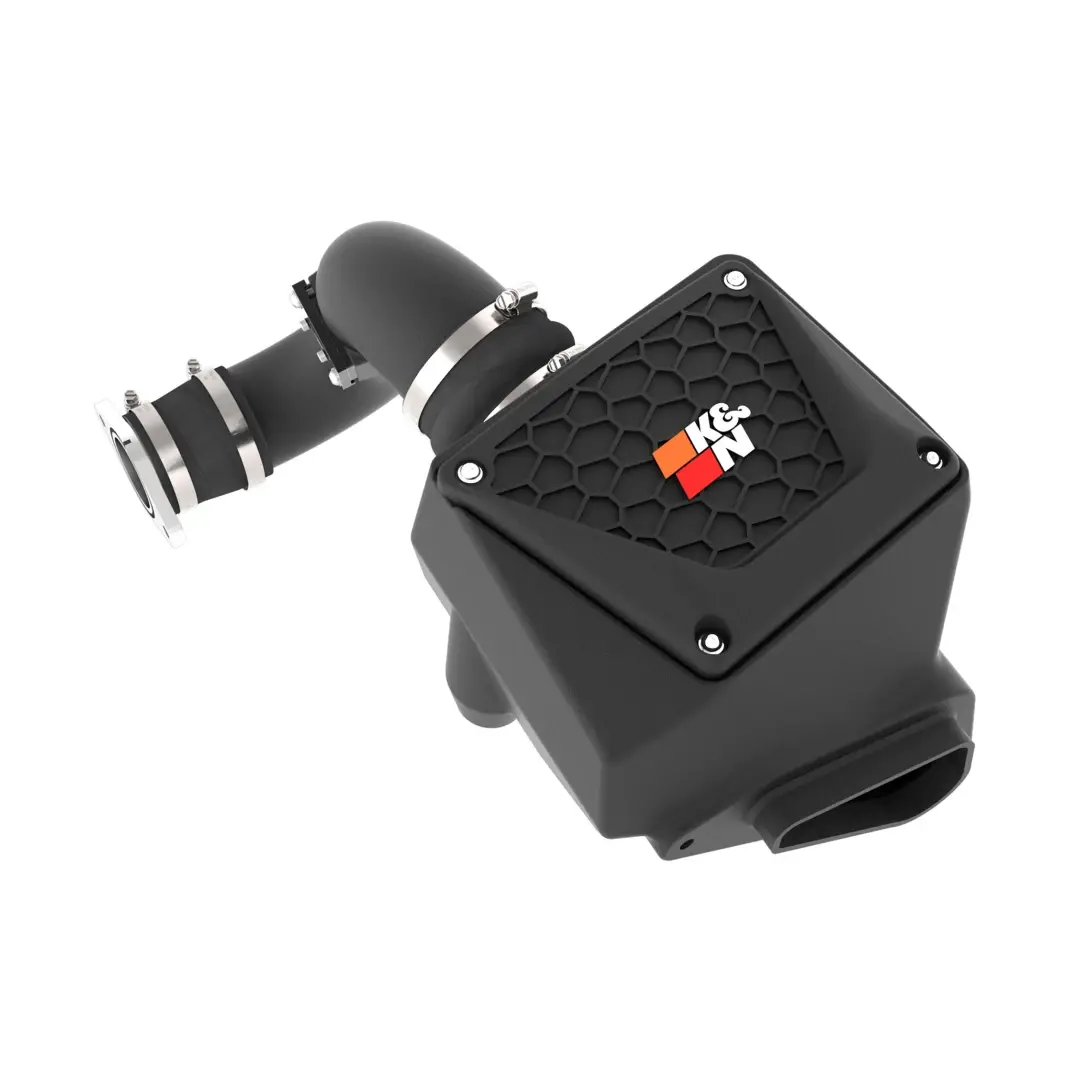 K&N Cold Air Intake System - High-Flow Air Filter, Roto-Mold Tube - 2024 Toyota Tacoma L4-2.4L Turbo 63-9043 1