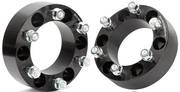 1.5" Non Hub Centric Wheel Spacers Set Of 2 Black 6X5.5 / 6X139.7 - Pt# 1.5Nhctacobk2 (D3) 1