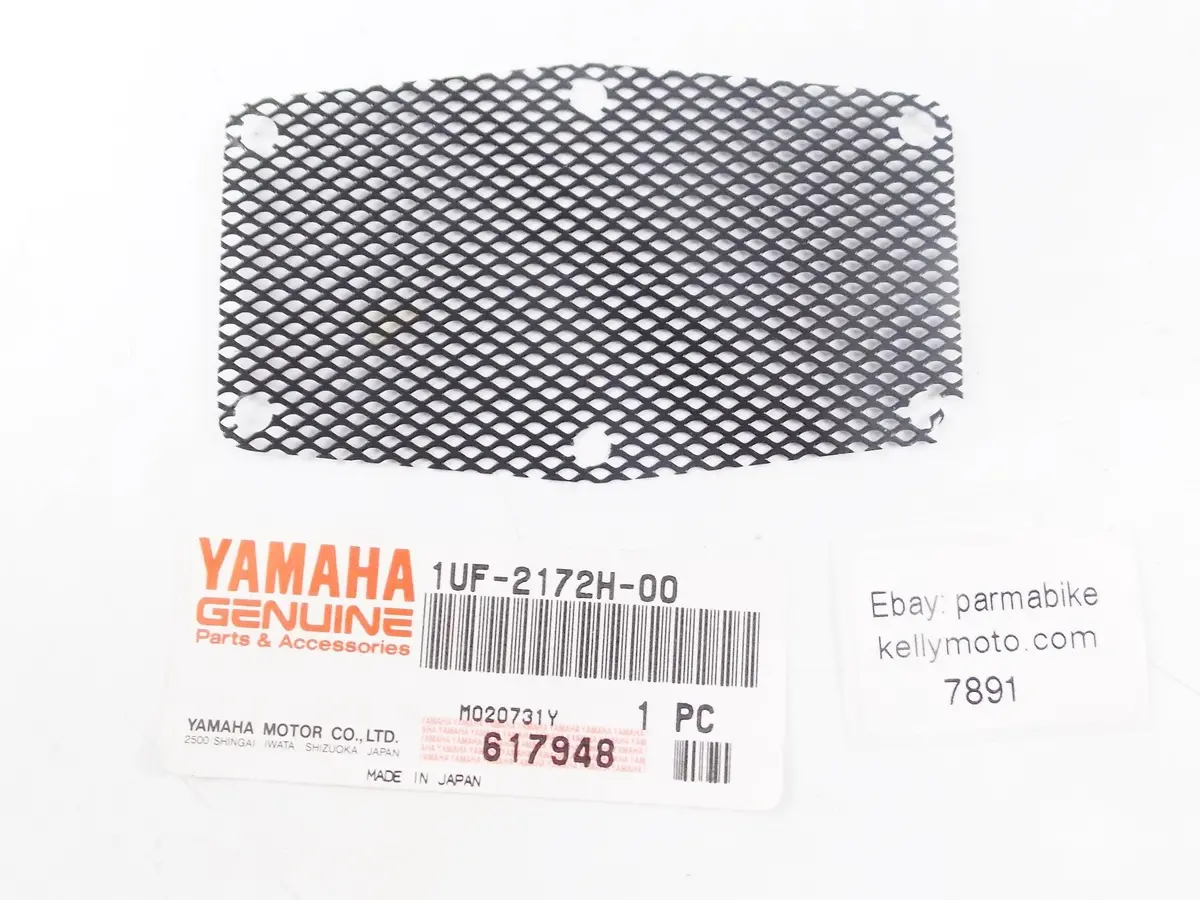 Nos Oem 1986-1988 Yamaha  Fzx700  Fzx750  Panel 1 Screen Mesh 1Uf-2172H-00 1