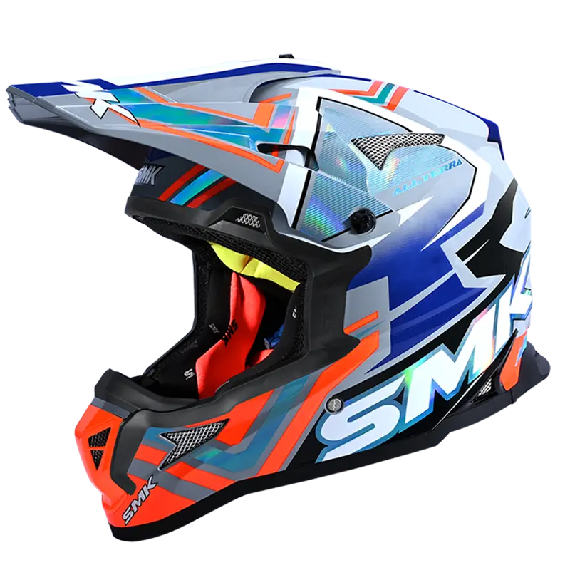 Smk Allterra X-Aces Gl657 Off-Road / Mx Helmet | Motovile Kuwait 1