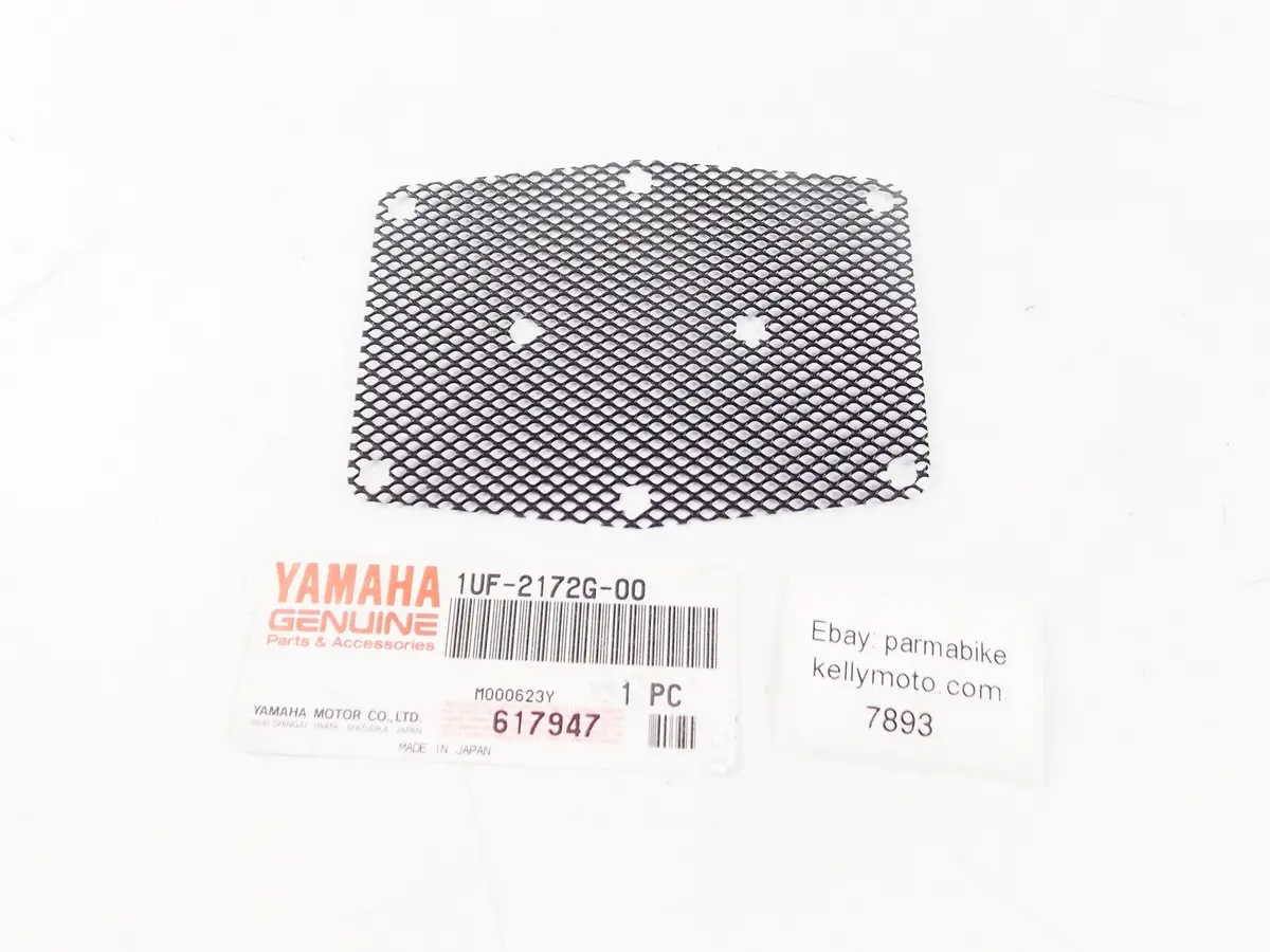 Nos Oem 1986 1987 Yamaha Fzx700 Panel 2 Mesh Screen 1Uf-2172G-00 1