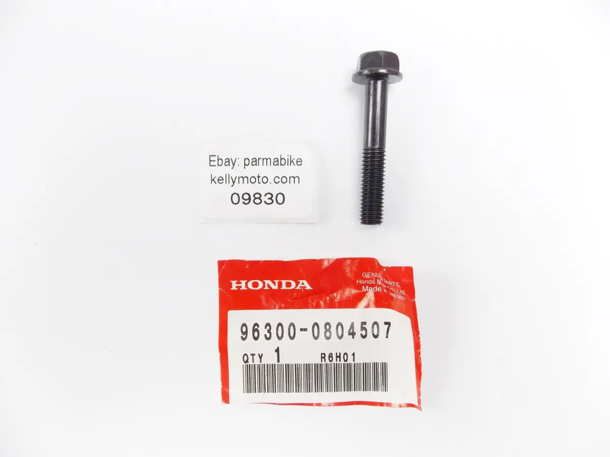 Nos Oem 2007-2010 Honda Cb1000/600 Flange Bolt (8X45) 96300-0804507 1