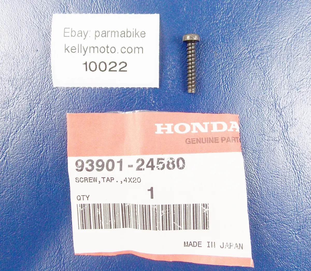 Nos Oem 1984-1998 Honda Pz50/Sfx50 Screw Tap 4X20 93901-24580 1