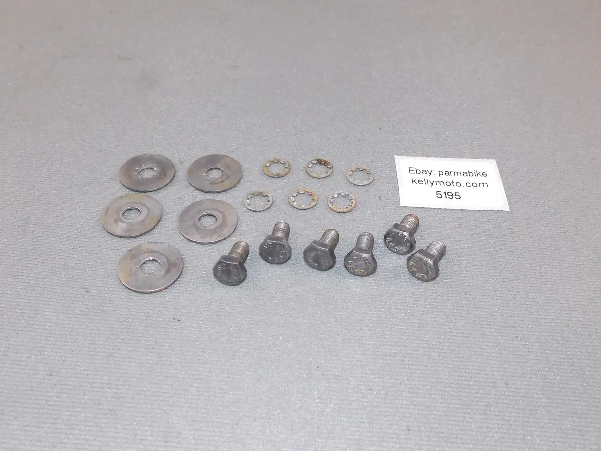 1992 Ktm Mxc 250 Radiator Mounting Bolts Screws Washer 1