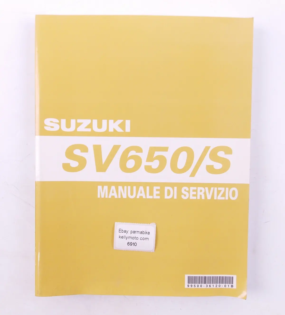 Suzuki Sv650/S Service Manual Book Italian 99500-36120-01B 1