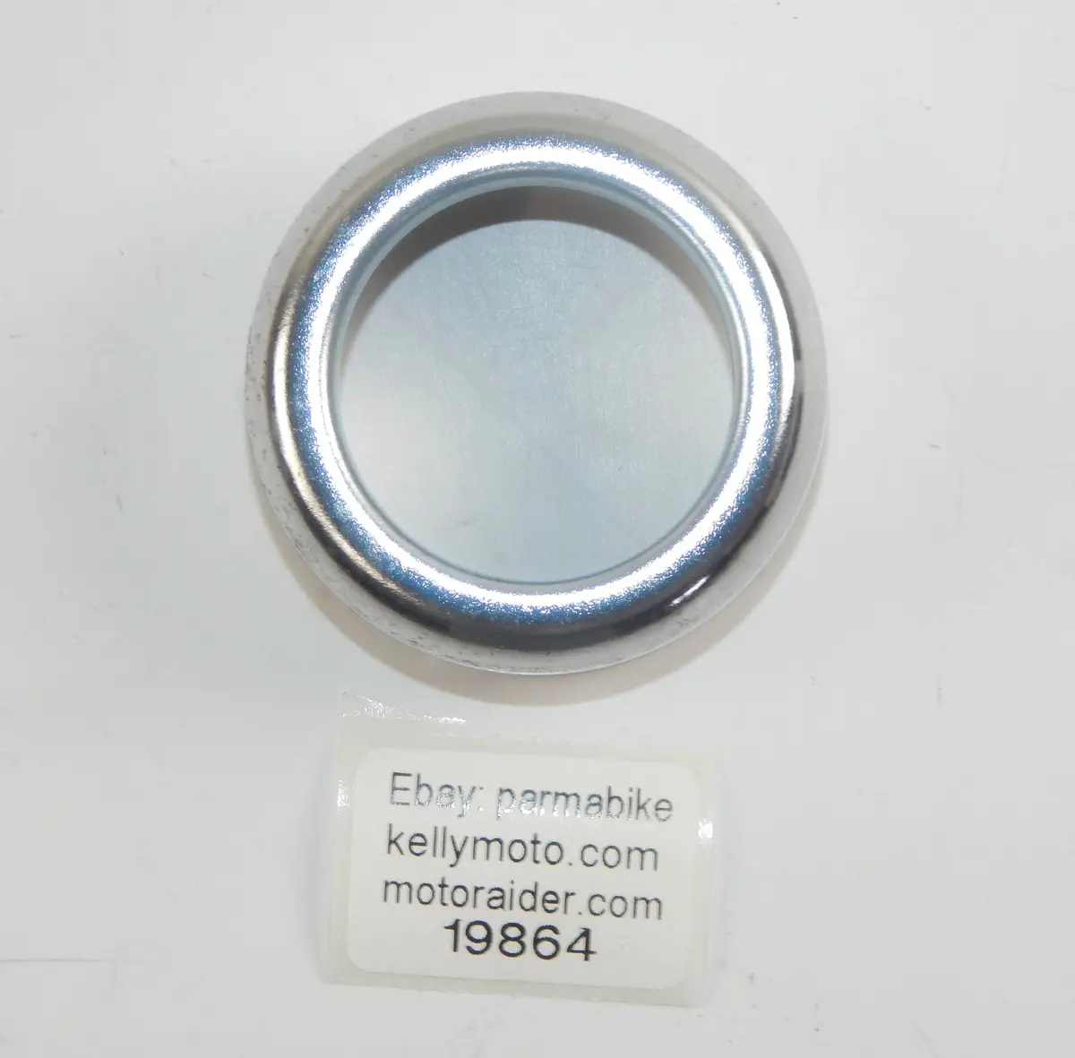 Vintage Motorcycle Rear Shock Chrome Cover Id=59.80Mm Hole D=41.5Mm Od=62Mm Bmw 1