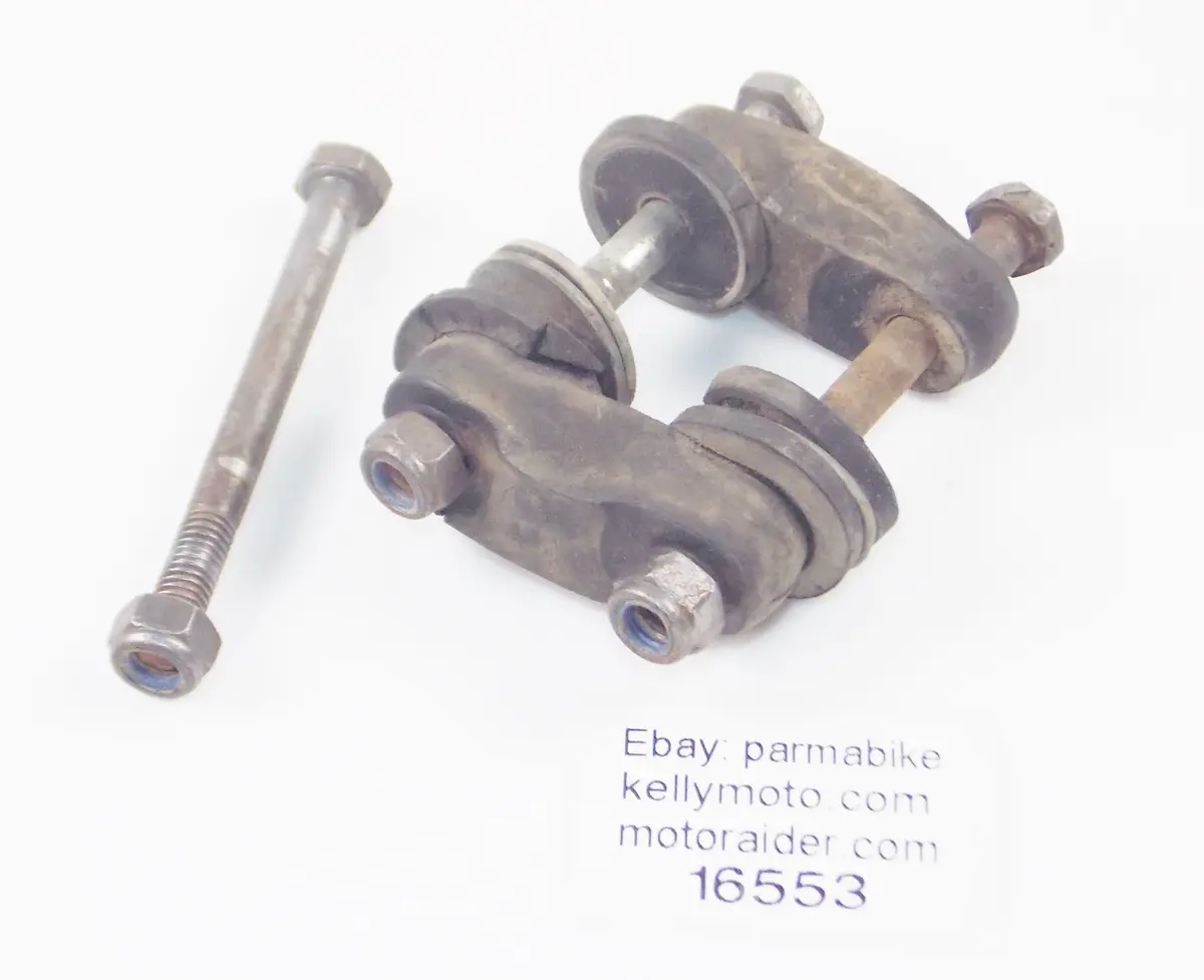 1980'S Husqvarna Front Fender Rubber Mounts Silent Block Bolts Cr Wr 125 250 450 1