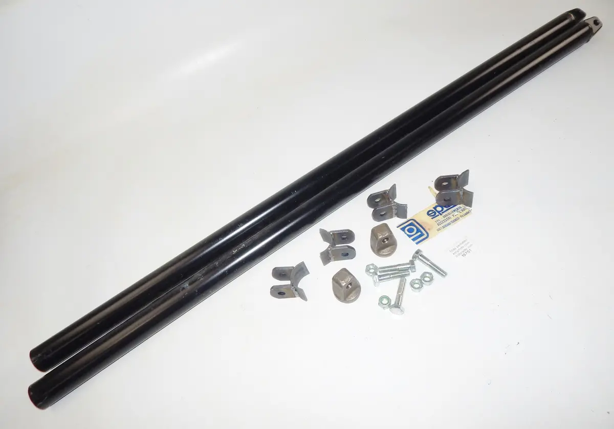1980'S Sparco Racing 00721 Rollbar Door Bars L=114Cm D=4Cm Vintage Fiat Lancia 1