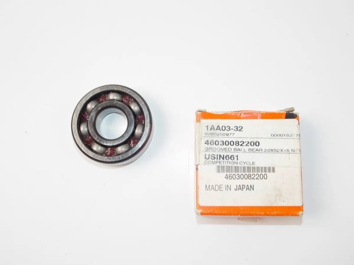 Nos Oem Ktm 2002-2017 65 Sx Grooved Ball Bearing 20X52x15 Ntn 46030082200 1