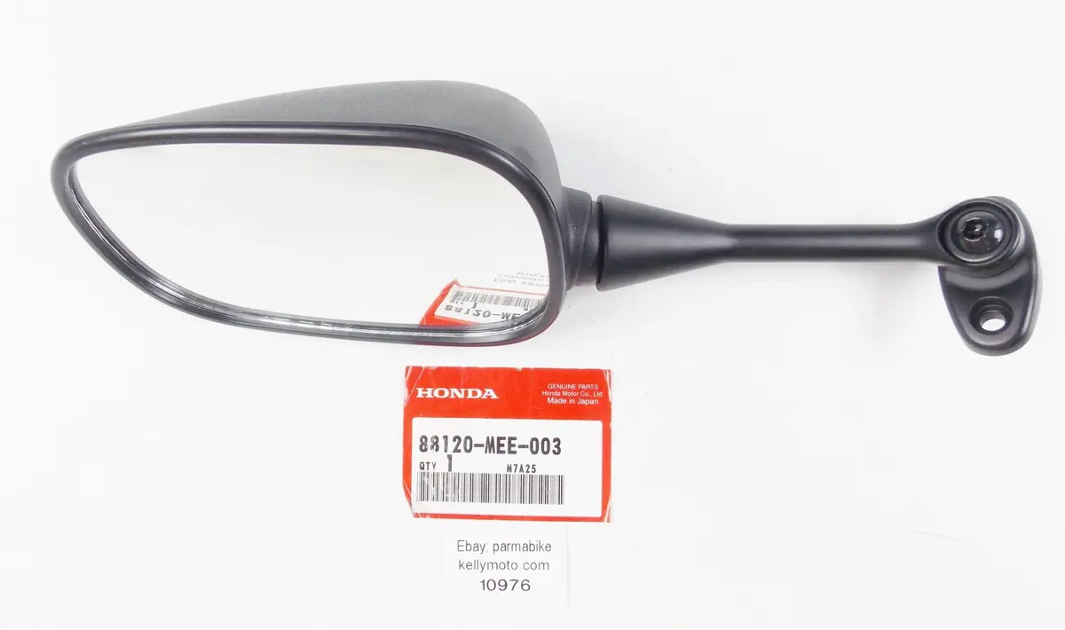 Oem Honda 2003-2006 Cbr600 Rear View Mirror Left Black 88120-Mee-003 88120Mee003 1