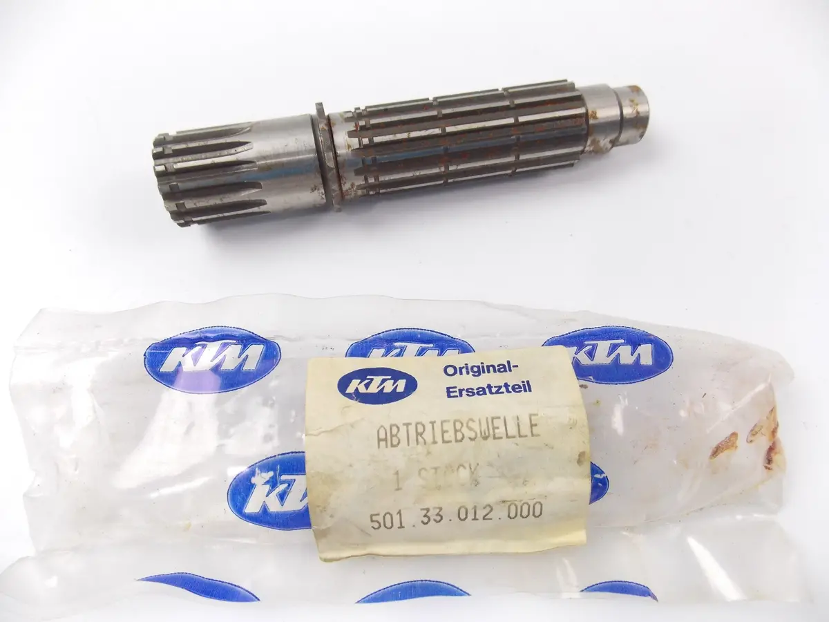 Nos Oem Ktm 1986 125 Cc Mx Gs Transmission Ii Countershaft Engine Type 501 1