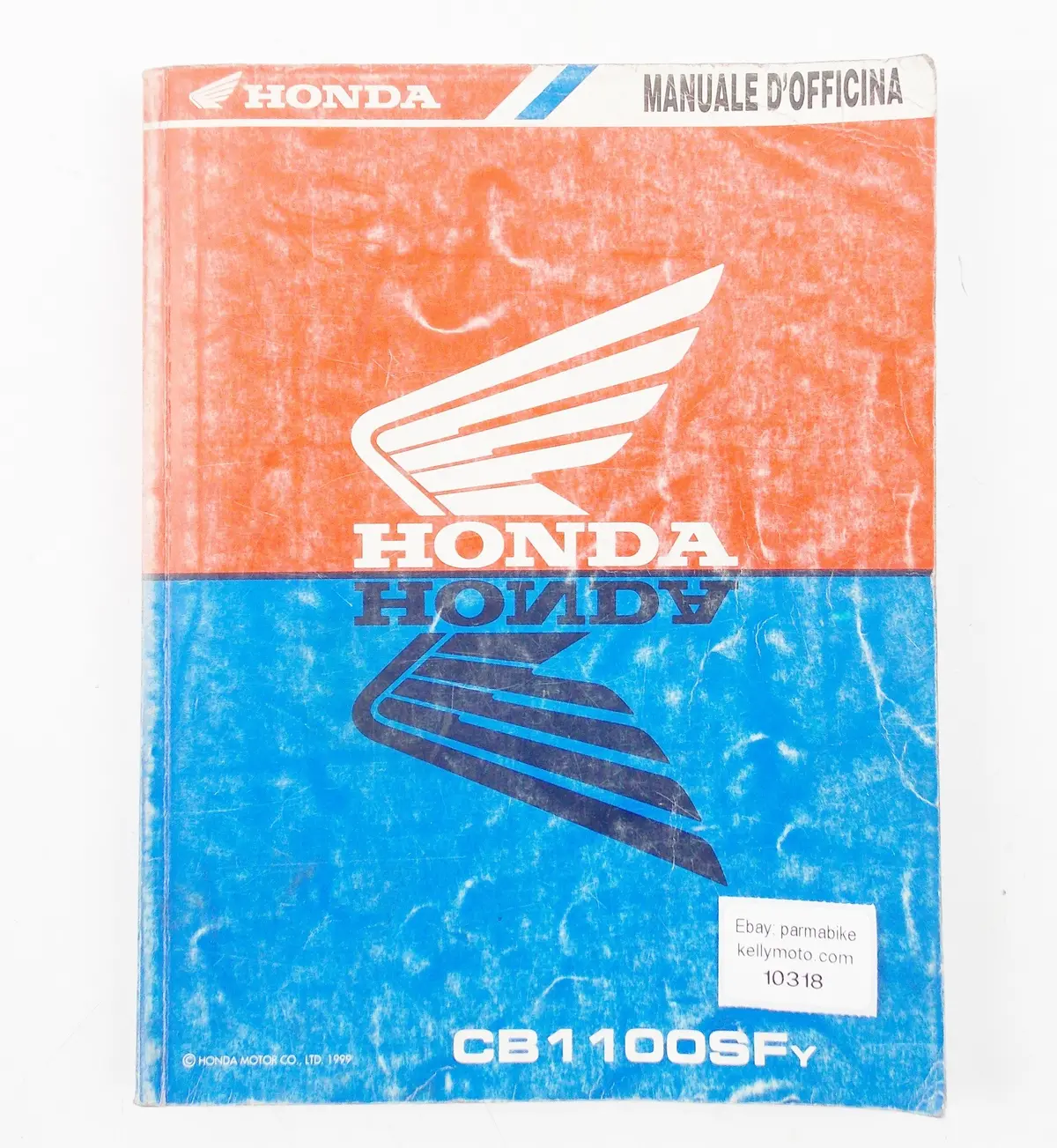 1999 Honda Cb 1100Sfy Workshop Manual Repair Book Italian 1
