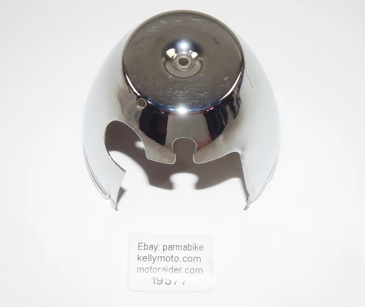 Chrome Dashboard Speedo Tacho Meter Cover Case Shell D=100Mm Kawasaki Vintage 1
