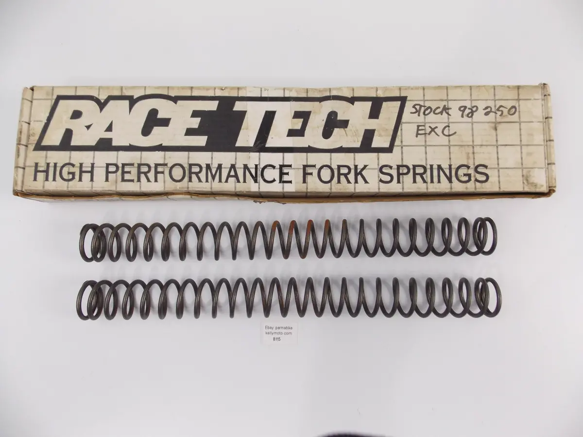 Oem 1998 Ktm 250 Exc Front Fork Suspension Stock Springs L=450Mm 1