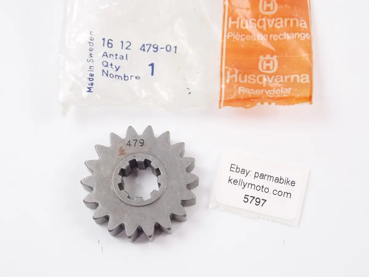 Oem 1975 Husqvarna Cr 250/360 Transmission 2Nd Gear 18T 161247901 | 16 12 479-01 1