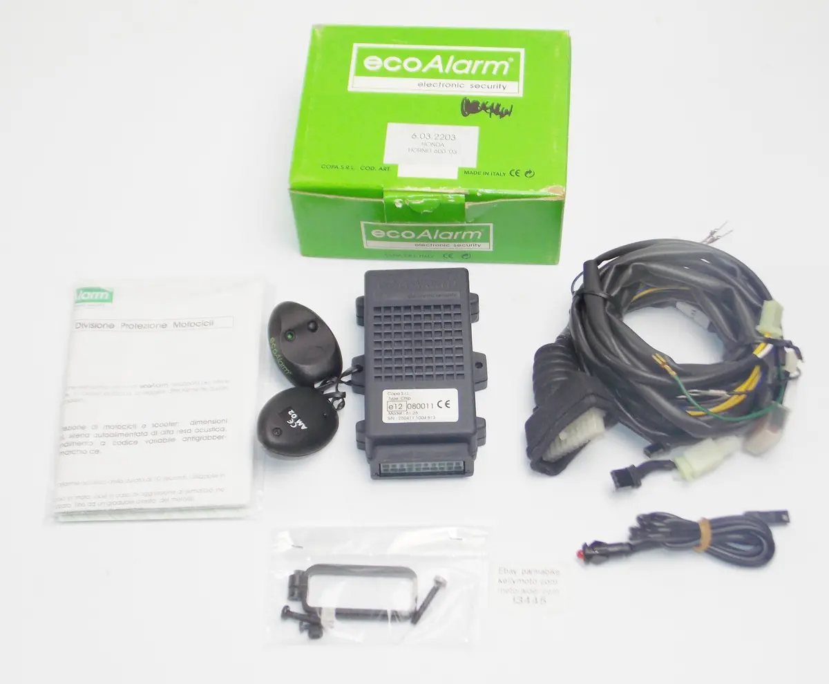 Eco Alarm 6.03.2203 Electronic Anti-Theft Security System Honda 2003 Hornet 600 1