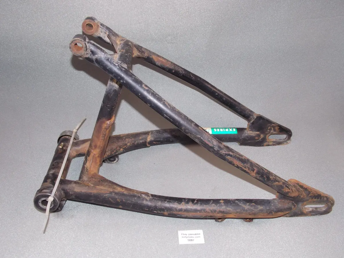 Oem Yamaha 1976 Yz400 Frame Rear Swing Arm Chassis Yz 400 1