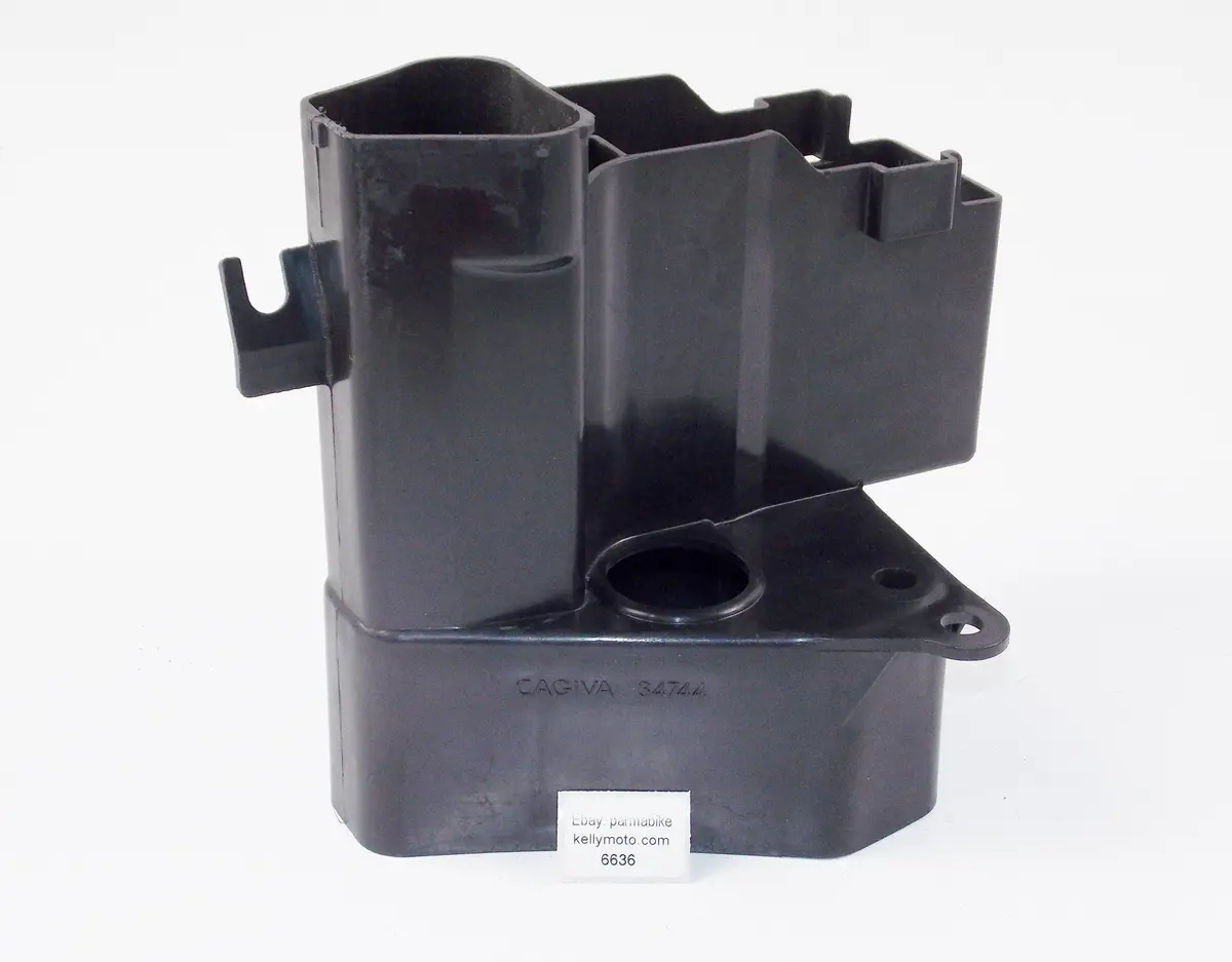 Nos Oem 1982 Cagiva Sxt 125 Air Filter Box Intake Breather 800034744 | 800033282 1