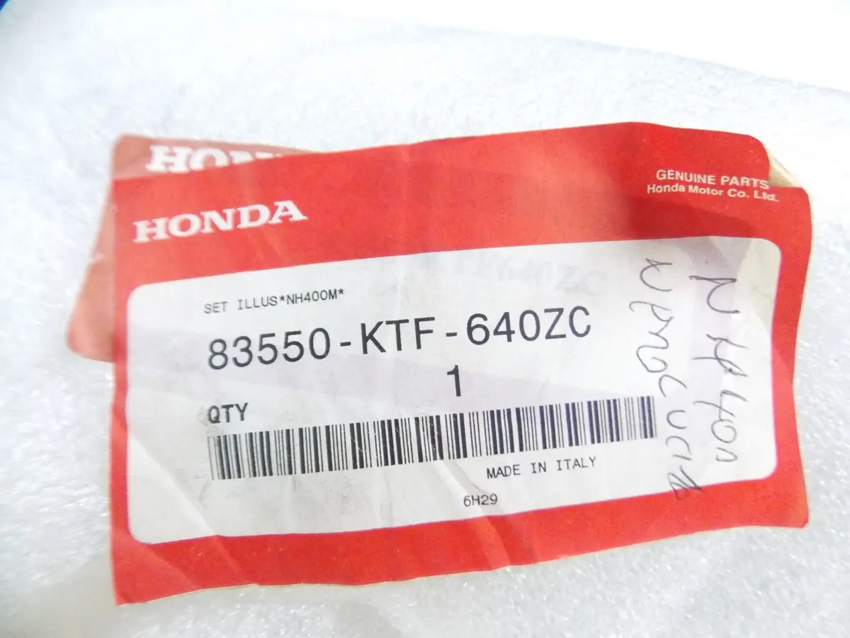 Honda 2005 Sh125 Injection Scooter Cover Left Body Black Fairing 83550-Ktf-640Zc 2