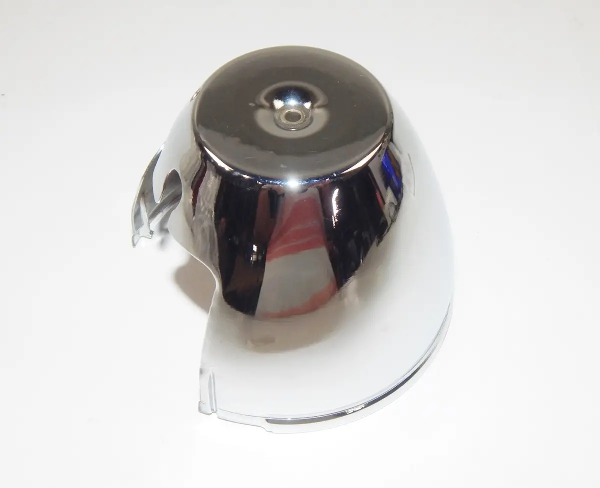 Chrome Dashboard Speedo Tacho Meter Cover Case Shell D=100Mm Kawasaki Vintage 2
