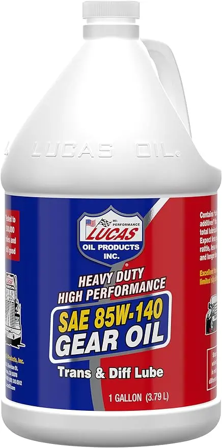 Lucas Oil 10045 Heavy Duty High Performance Sae 85W-140 Gear Oil - 1 Gallon 1