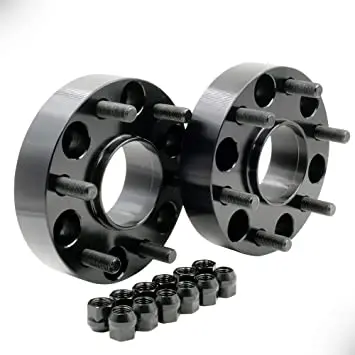 2022 Tundra Hub Centric Wheel Spacer Pair 2.0"- Pt# 22Tunhc2.0Bk (D2) 1
