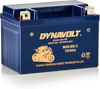 Dynavolt Mg9-Bs (Ytx9-Bs) Nano Gel Battery 12V 9Ah | Motovile Kuwait 1