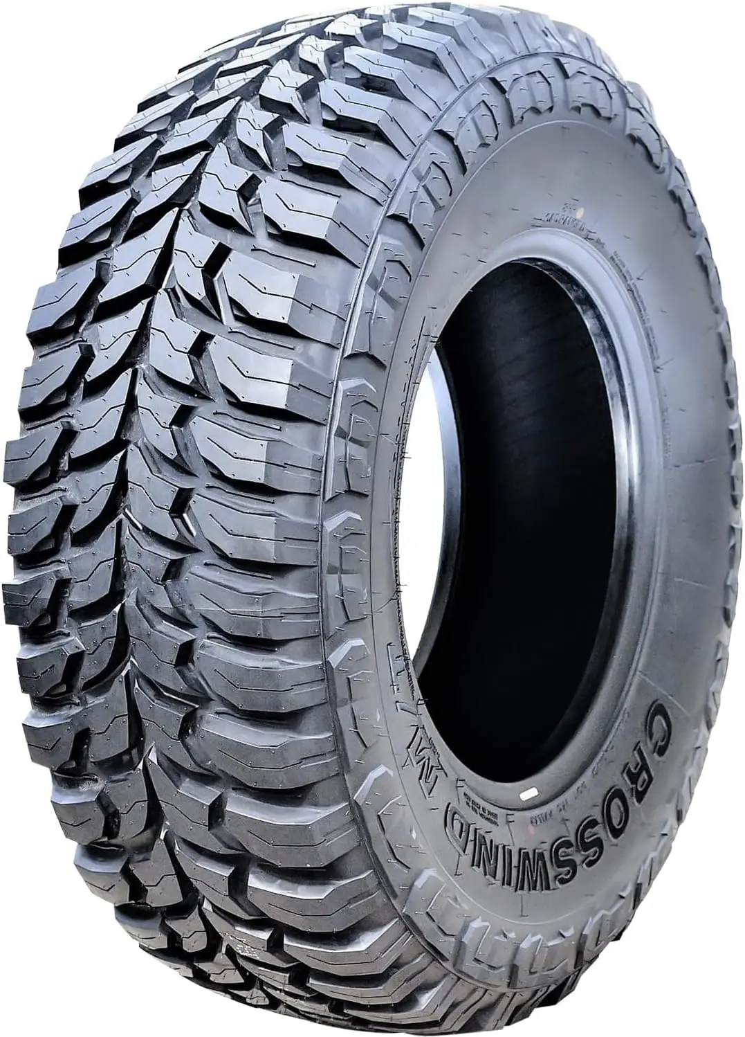 Crosswind M/T Mud-Terrain Radial Tire-Lt285/70R17 121/118Q Lre 10-Ply Set Of 4 1