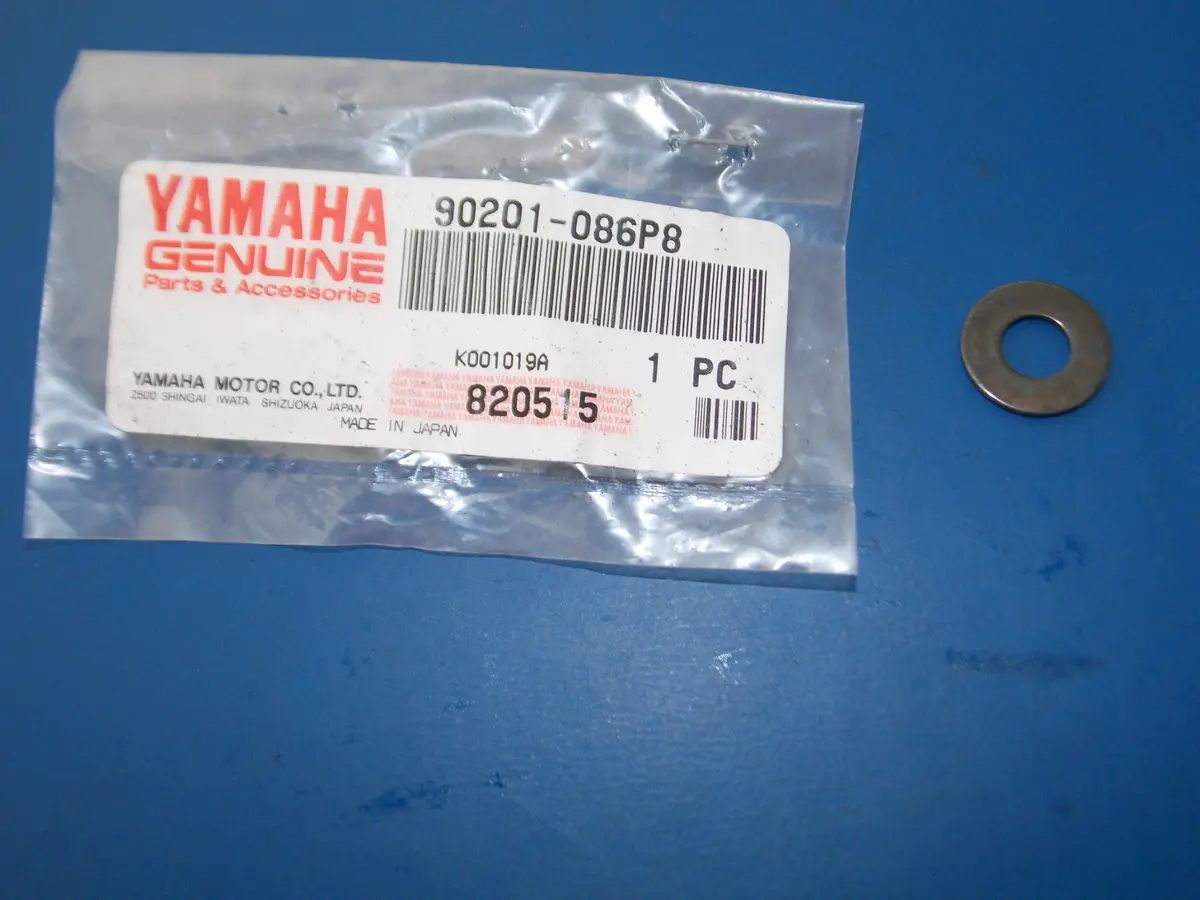 Nos Yamaha 1980-2016 Yt125/175/60/360 Pw80 Ytm200 Sh50 Washer Plate 90201-086P8 1