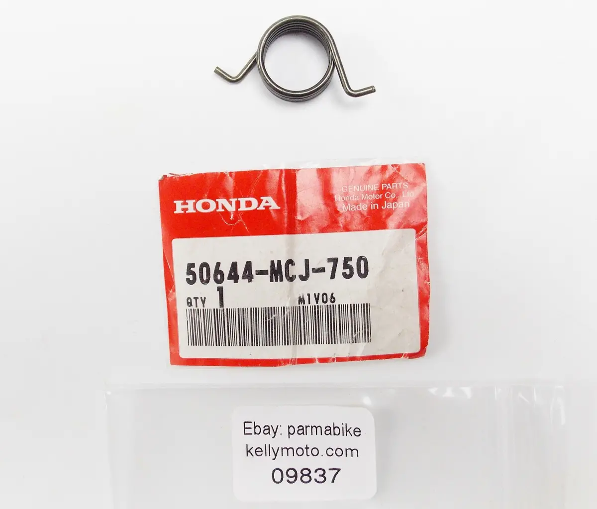 Oem 2002-2019 Honda Cbrrr600/900/1000 Step Return Spring L 50644-Mcj-750 1