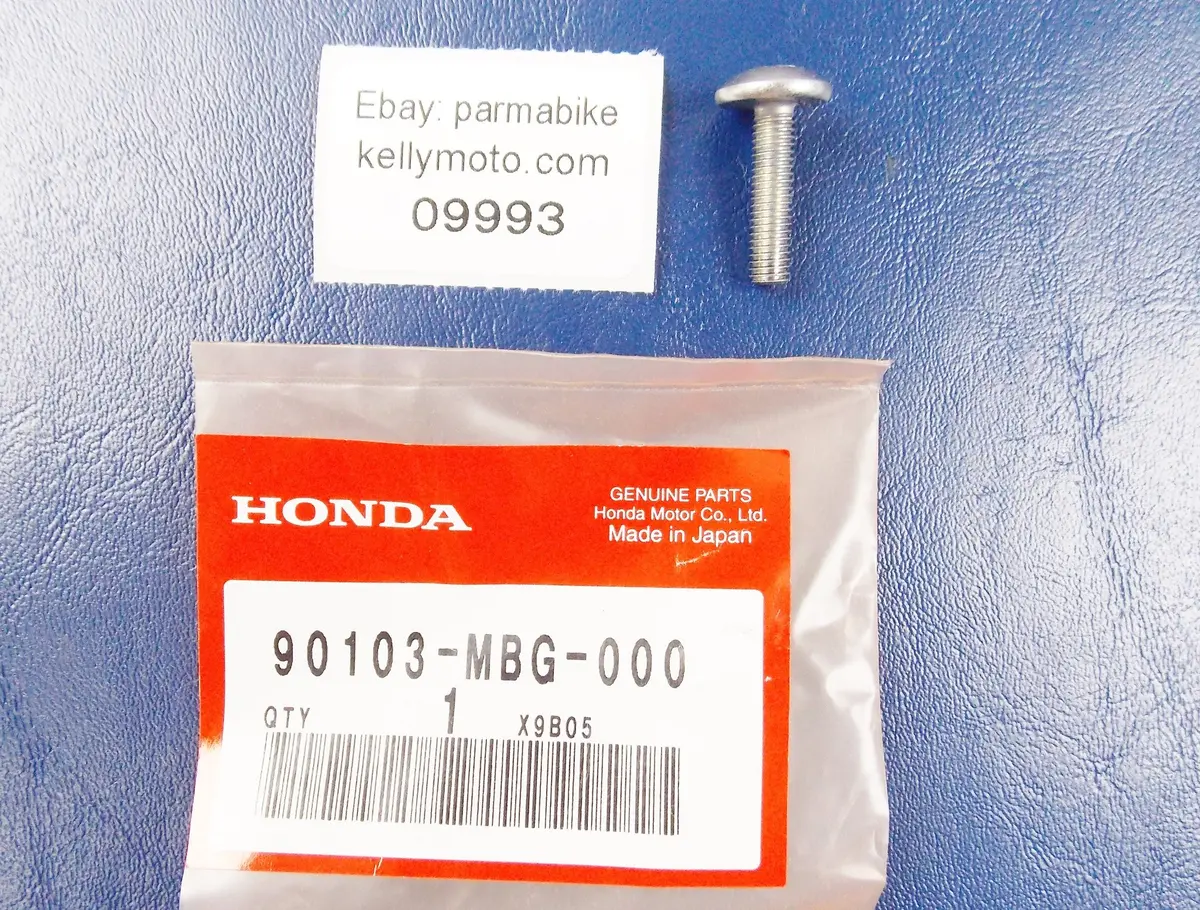 Nos Oem Honda 2004-2007 Cbr100 1999-2000 Cbr600 Screw Pan (5X20) 90103-Mbg-000 1