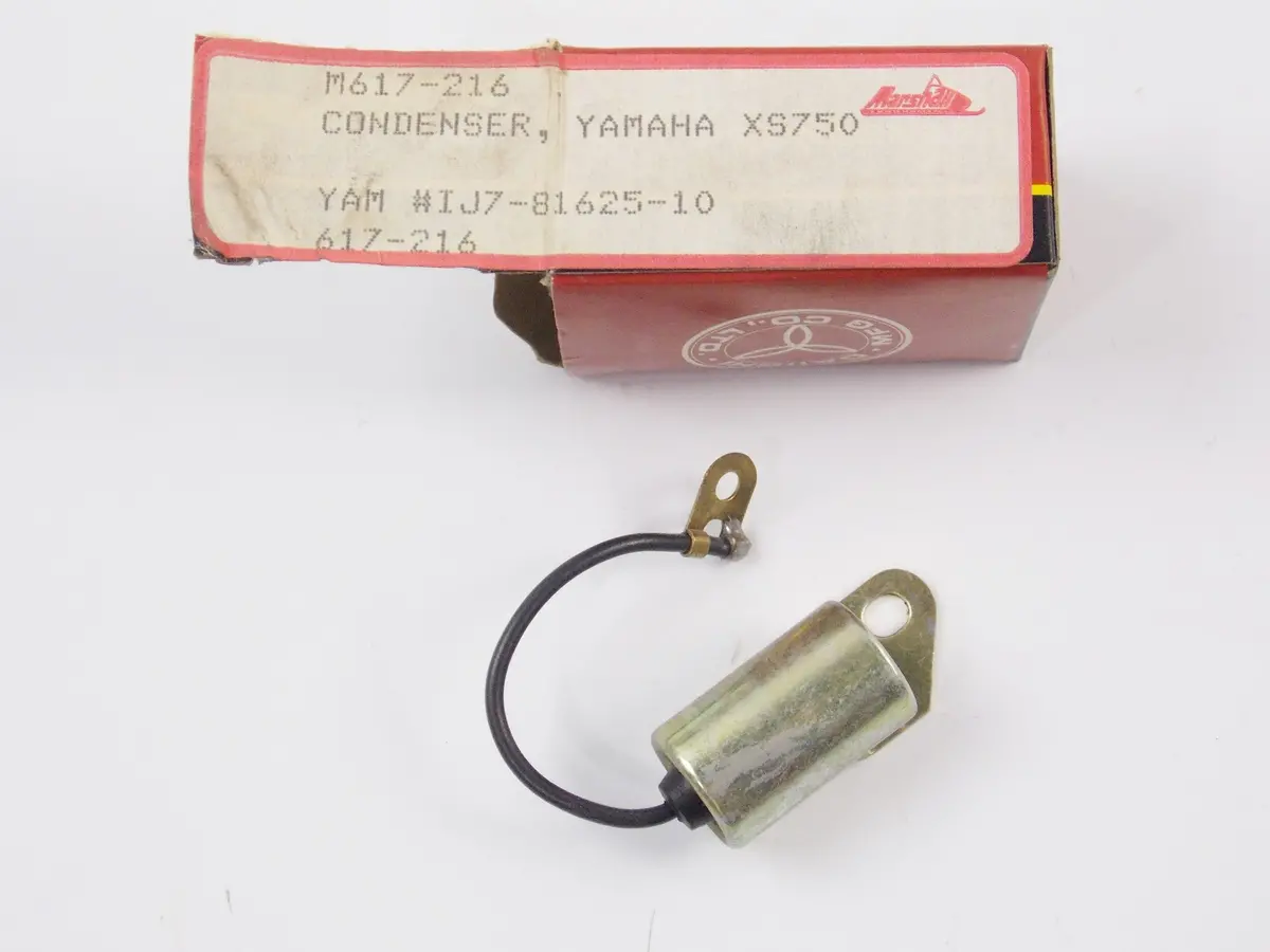 Daiichi Yamaha 1977 Xs750-2D Xs750d Condenser M617-216 Ij7-81625-10 1