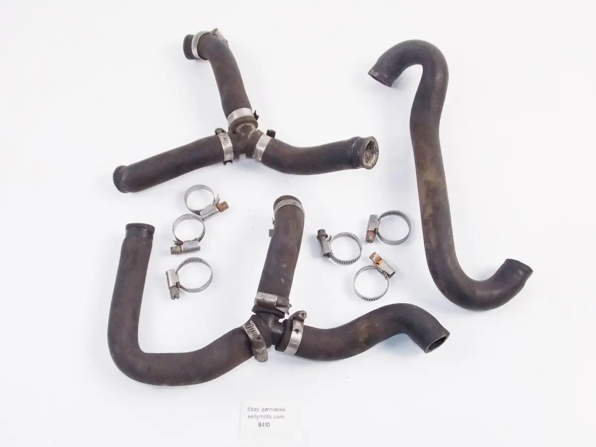 1987 Husqvarna Wr 250 Radiator Hoses Pipes Tubes Clamps Cooling System 1