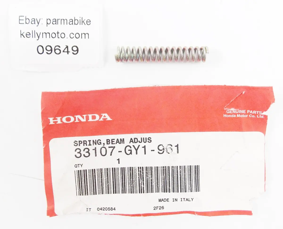 Nos Oem 1993-1998 Honda Scooter Sa Sj 50 Spring Beam Adjusting 33107-Gy1-961 1