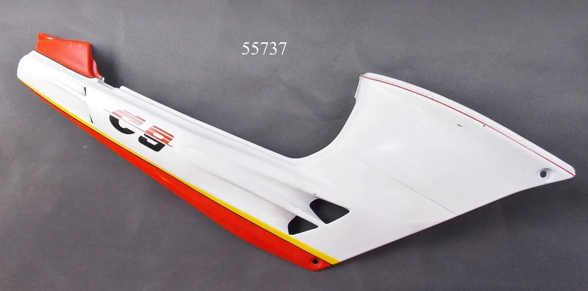 Nos Cagiva 1987-88 Freccia 125 Right Fairing Side Panel White Red Panel 55737 1