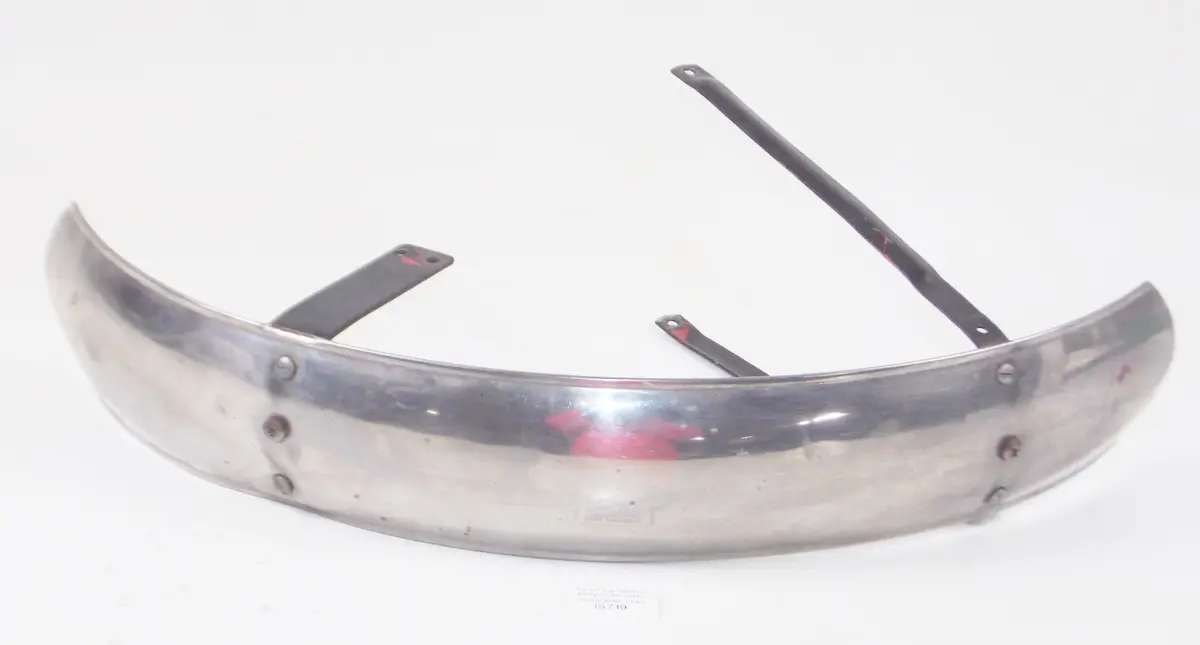1959 Gilera Guibileo Mudguard Front Fender Steel With Brackets Vintage 1