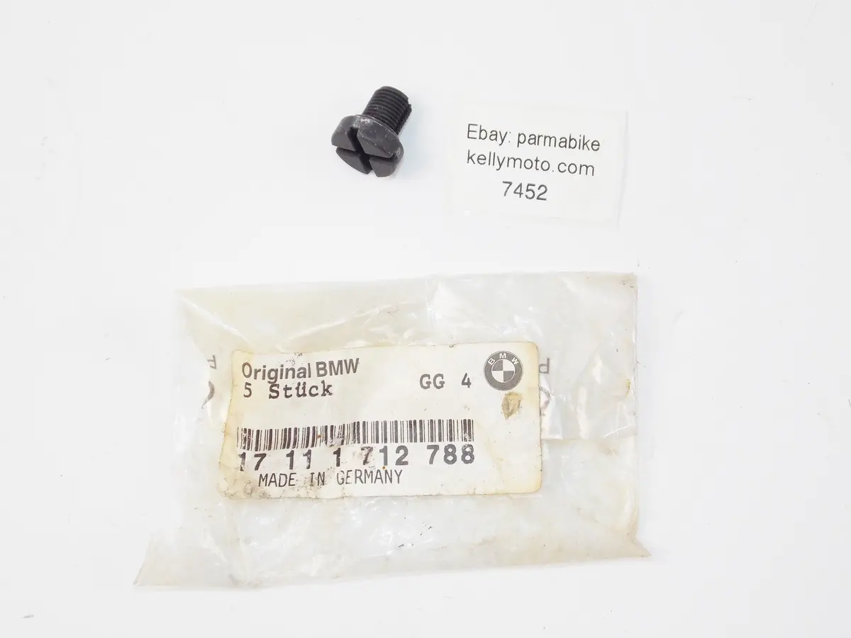 Nos Oem Bmw 328I 325I X5 528I 530I Z3 Radiator Coolant Bleeder Screw 17111712788 1