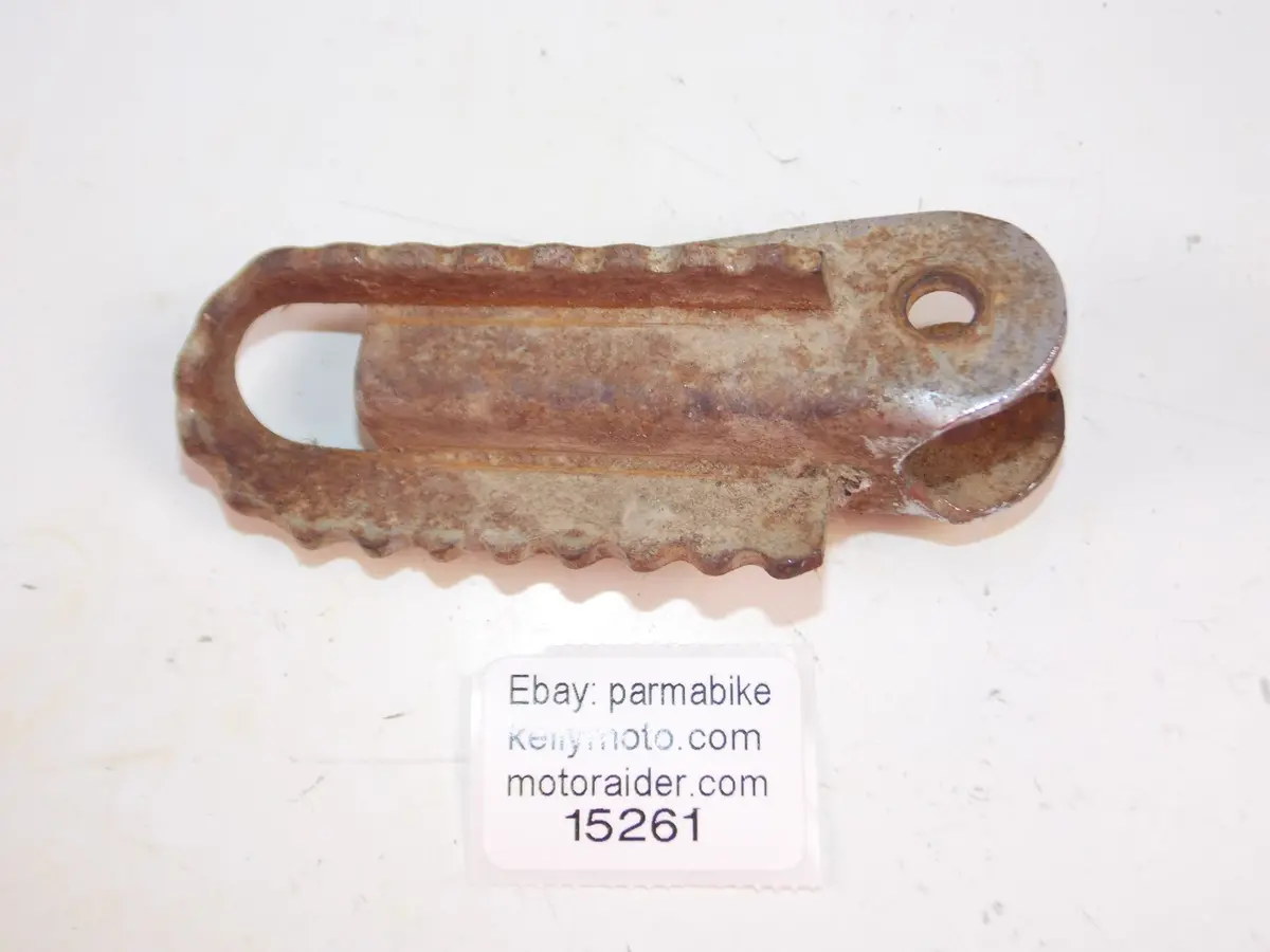 1976-1979 Beta Cr Rg 250 Frame Chassis Left Foot Peg Stand Stay Vintage Racing 1