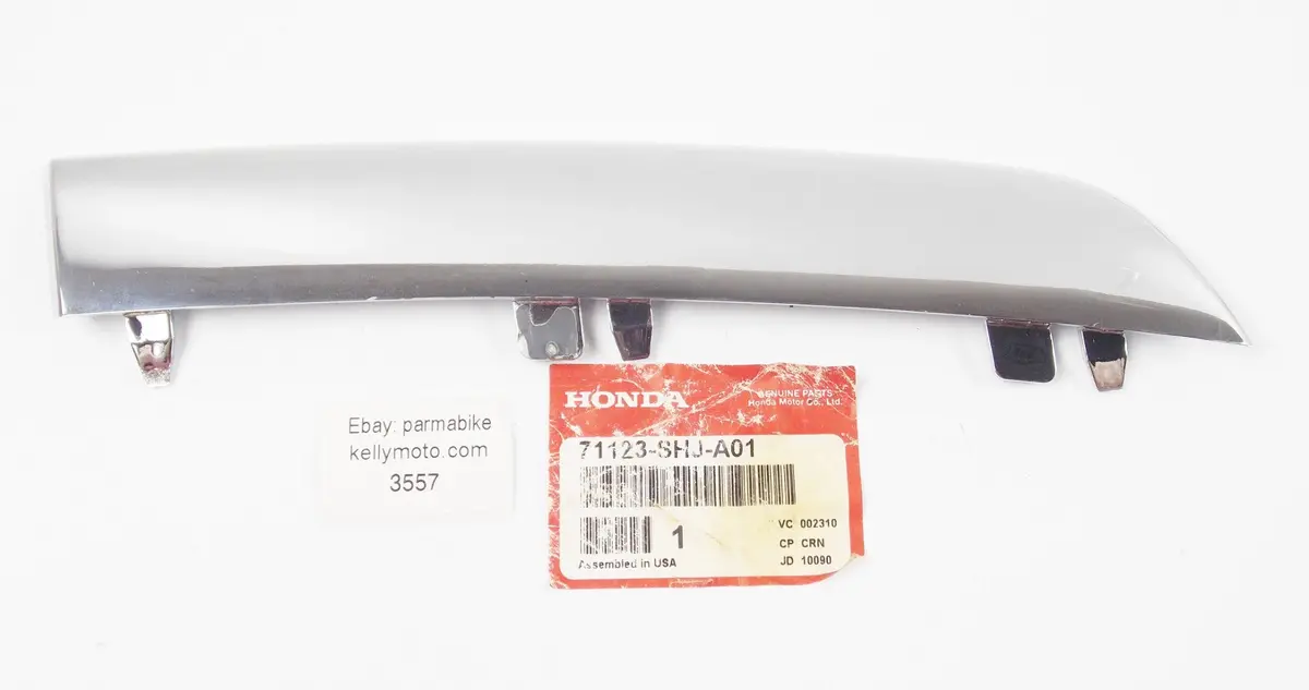 Nos Oem Honda 2005-2007 Odyssey Grille Upper Molding Trim Lh 71128-Shj-A01 1