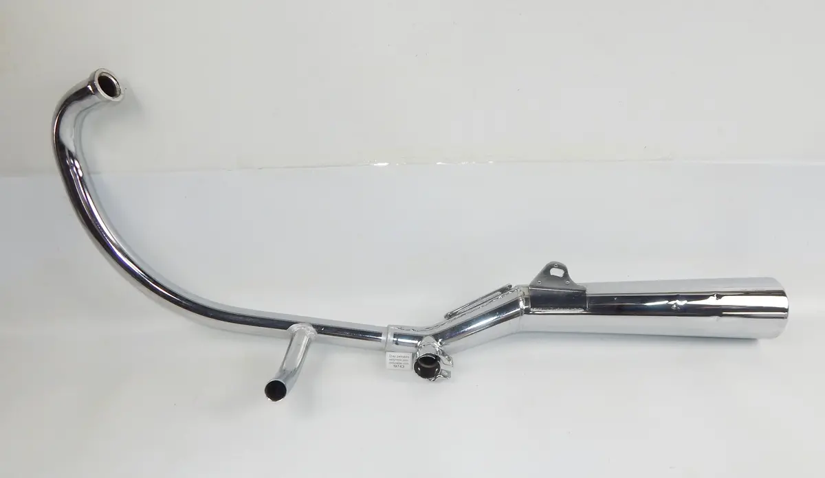Oem Yamaha 1982 Xs400 Right Side Exhaust Muffler Pipe 12E-14721-00 Vintage 1