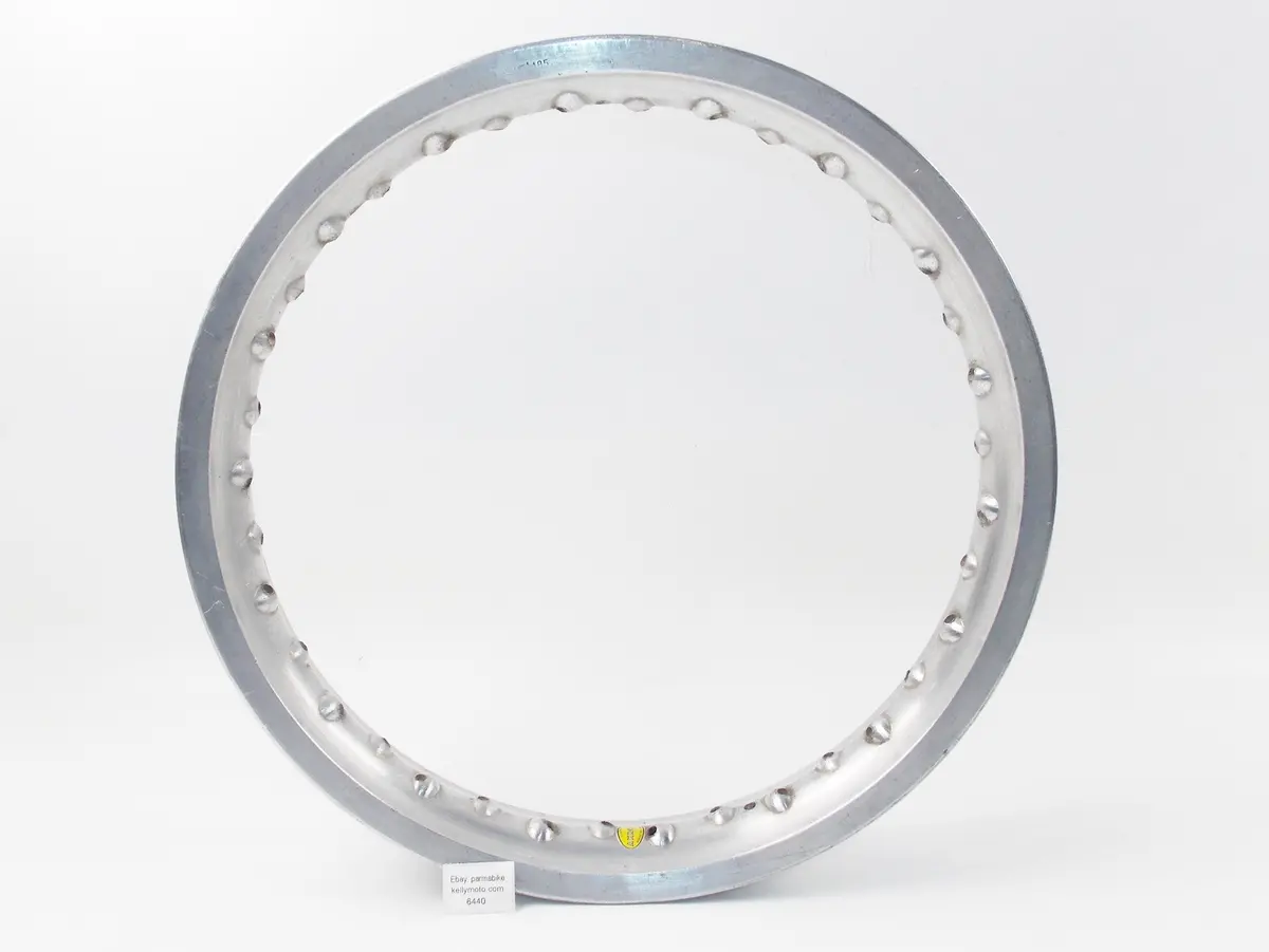 1.85X18 Akront 36 Spokes Alloy Rim Ktm Husqvarna Maico Dkw Aluminum Rear Wheel 1