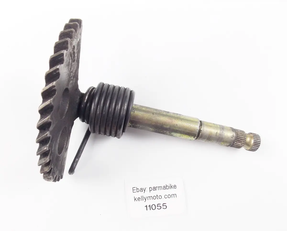 Oem Garelli Xo 125 150 Starter Shaft Gear + Return Spring Ga10051 1