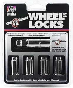 Gorilla 14Mm X 1.50 Duplex Small Diameter Lug Nut Wheel Locks -Pt# 26641Sd (G3) 1