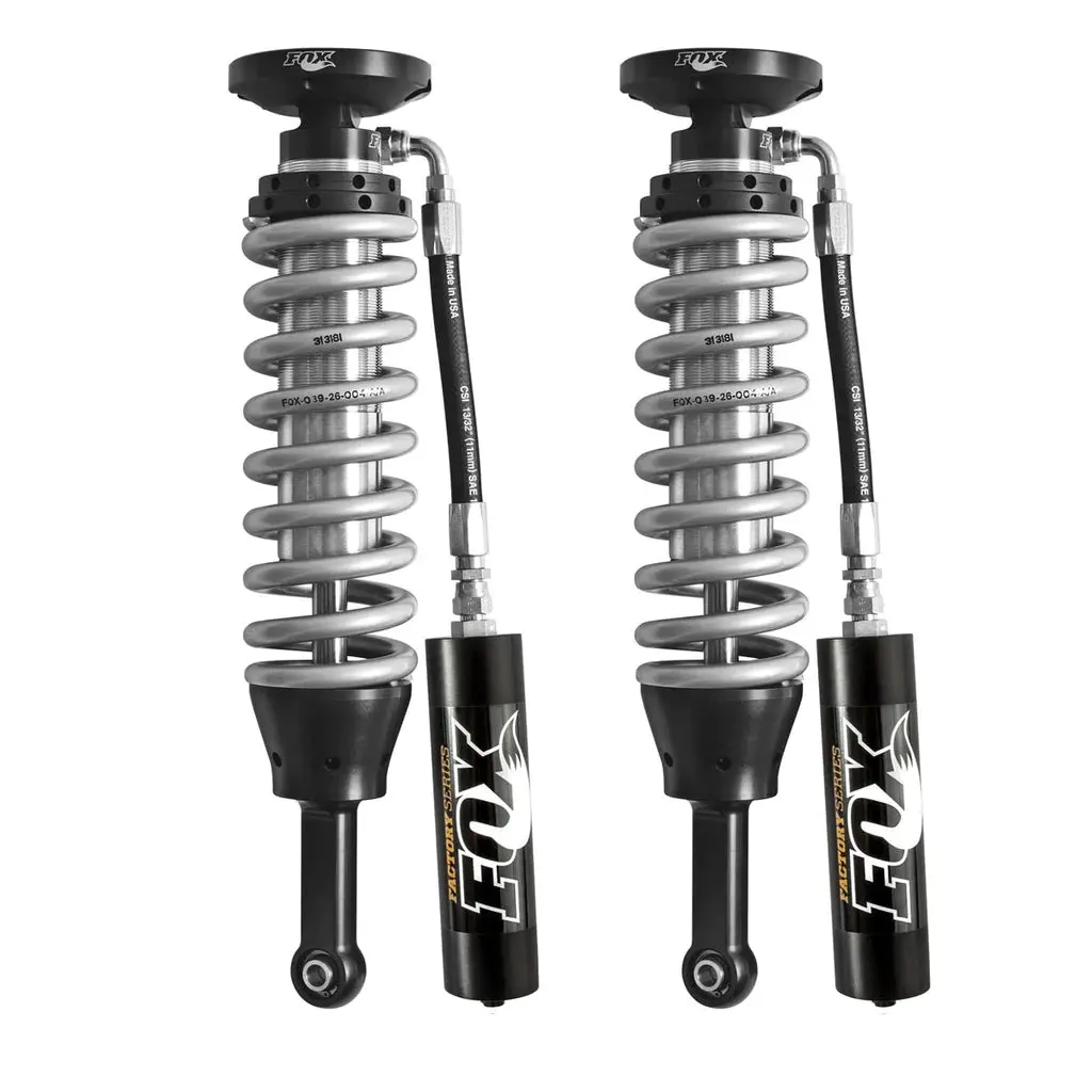 05-23 Tacoma 0-2'' Fox Part# 880-02-376 2.5" Factory Series Remote Reservoir Coilover Set (S0) 1