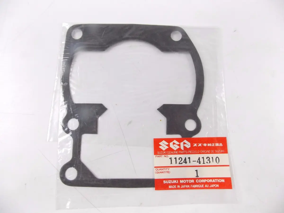Oem Suzuki 1975-81 Rm125 Rm100 Ts100 Ts125 Cylinder Base Gasket Seal 11241-41310 1