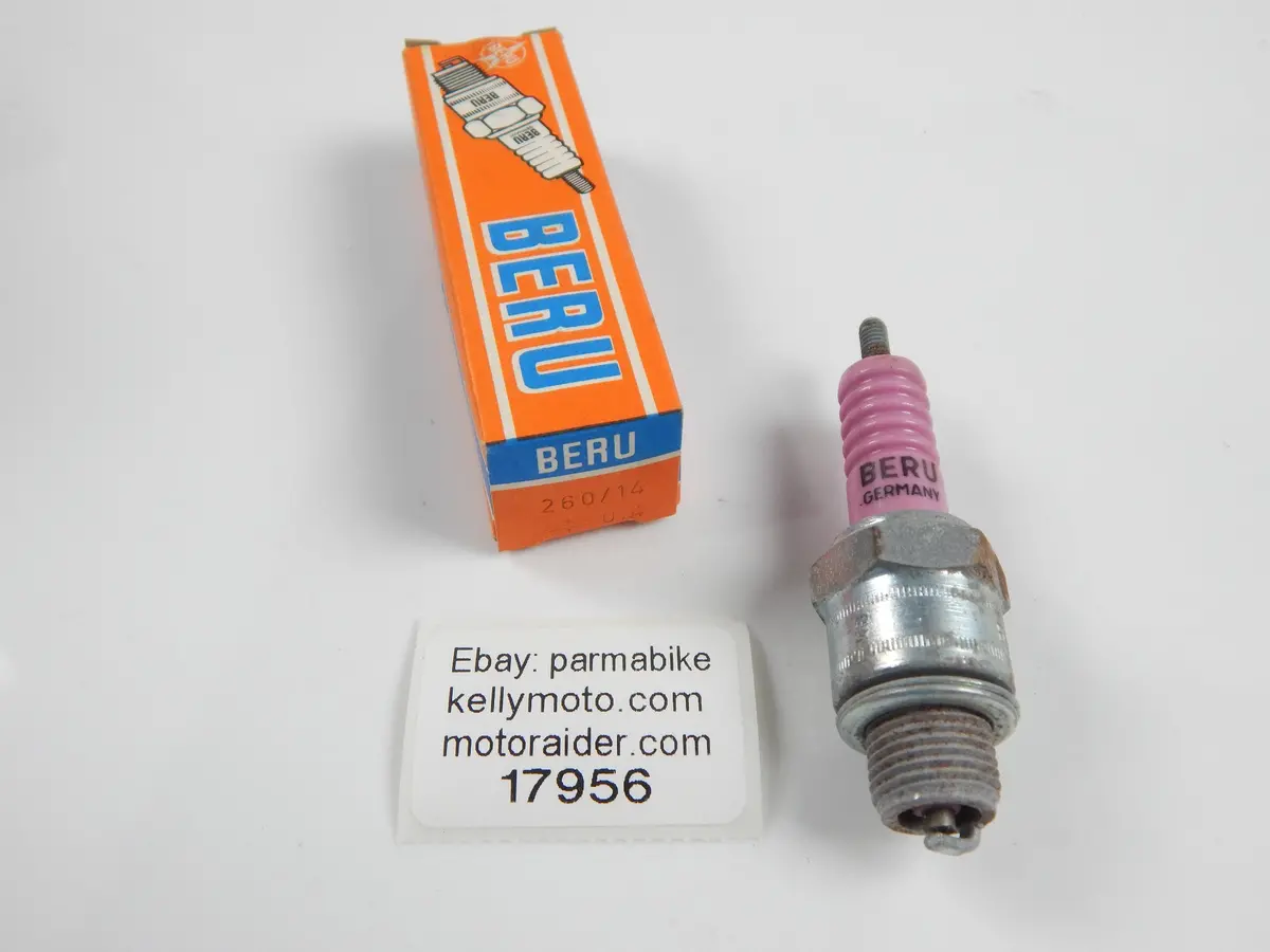Beru 260/14 Spark Plug 0.4 Mm Sachs 1968-Up 100 Cc 125 Cc Ktm 1972-78 125-400Cc 1