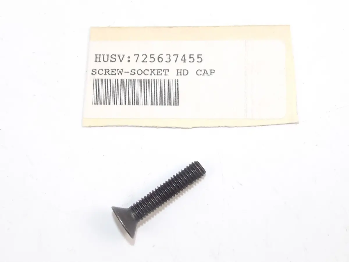 Nos Oem Husqvarna Screw Socket Cap 6X30 Mm 725637455 1