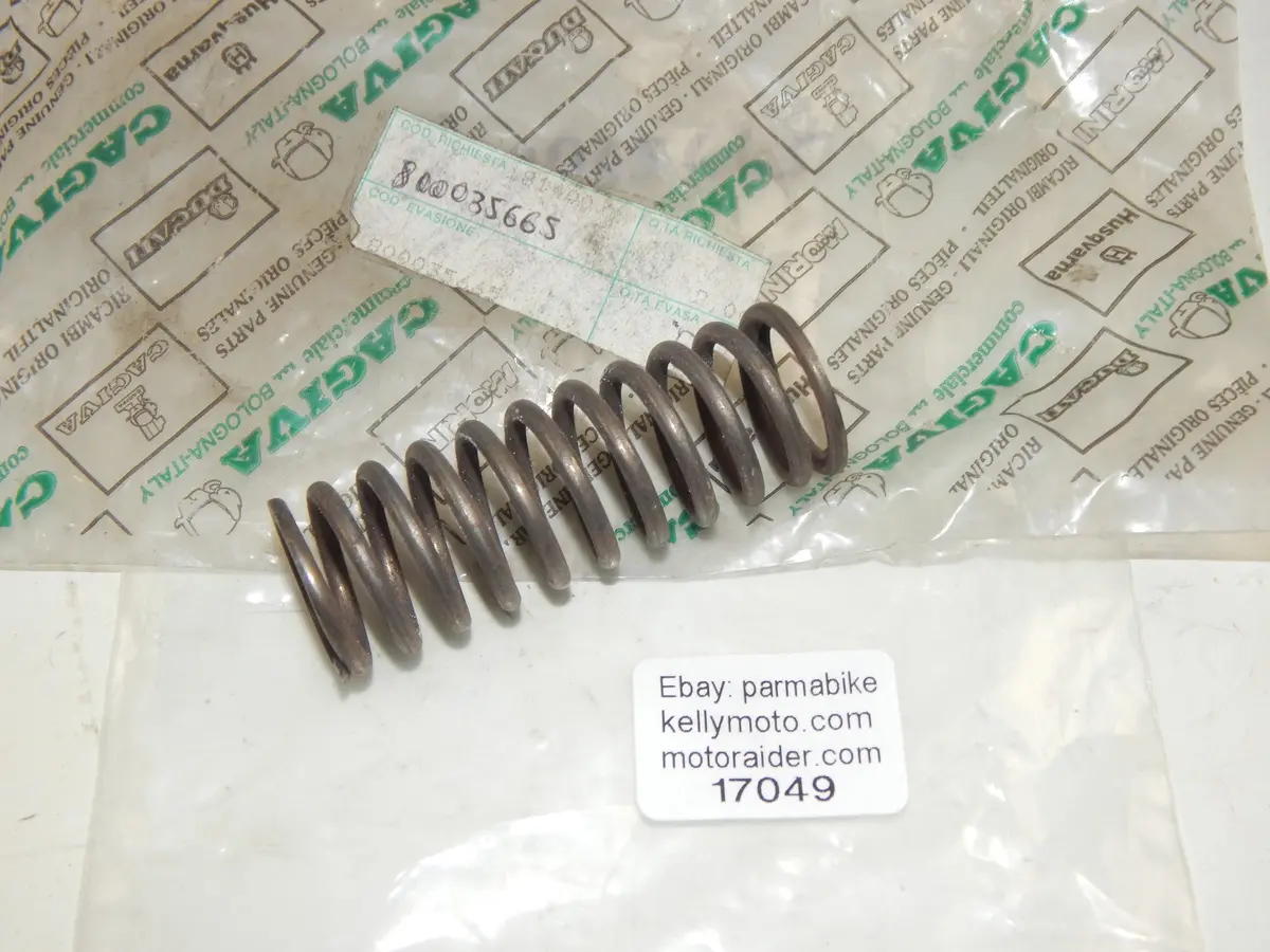 Oem 1982 Cagiva Sxt 125 Front Fork Suspension Counter Spring 800035665 Vintage 1