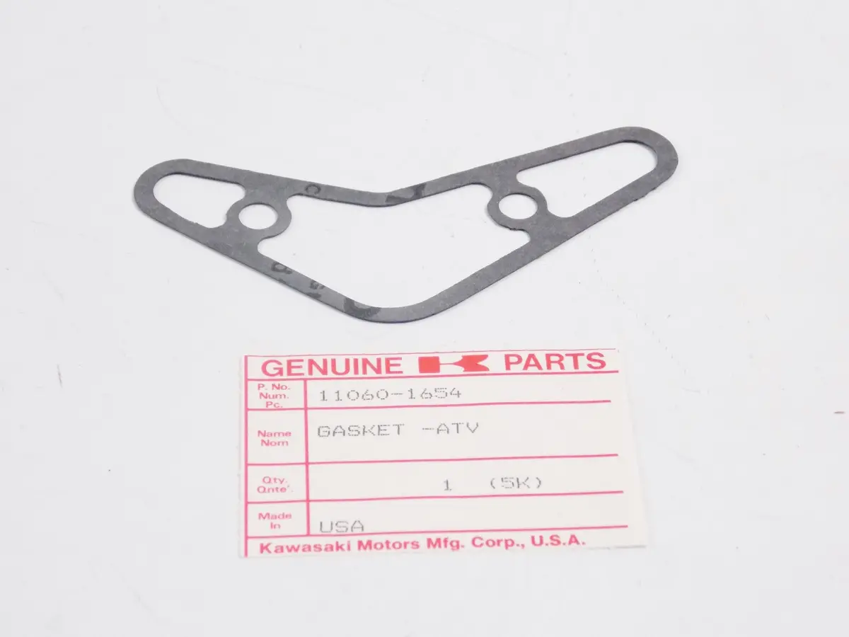 Nos Oem Kawasaki 1994 Bayou 300 - Klf300-B7 Gasket,Oil Line Cap 11060-1654 1